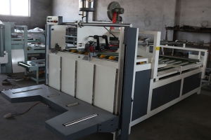 Semi-Automatic Box Gluing Machine